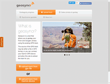 Tablet Screenshot of geosyncr.com